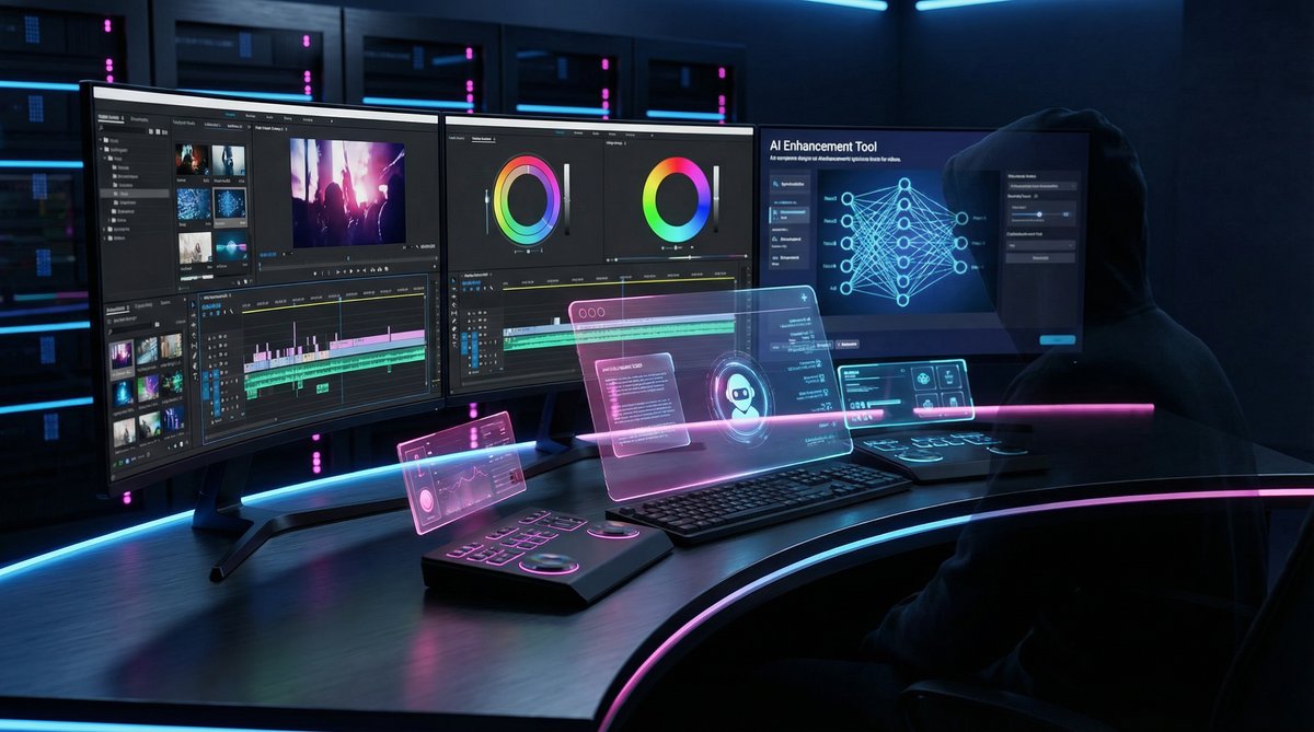 网红主播 AI视频剪辑工具演示